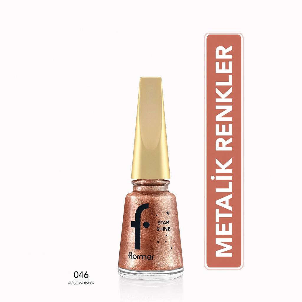Flormar Star Shine Metallic Nail Polish in Rose Whisper 11ml by Beauty Care Bag