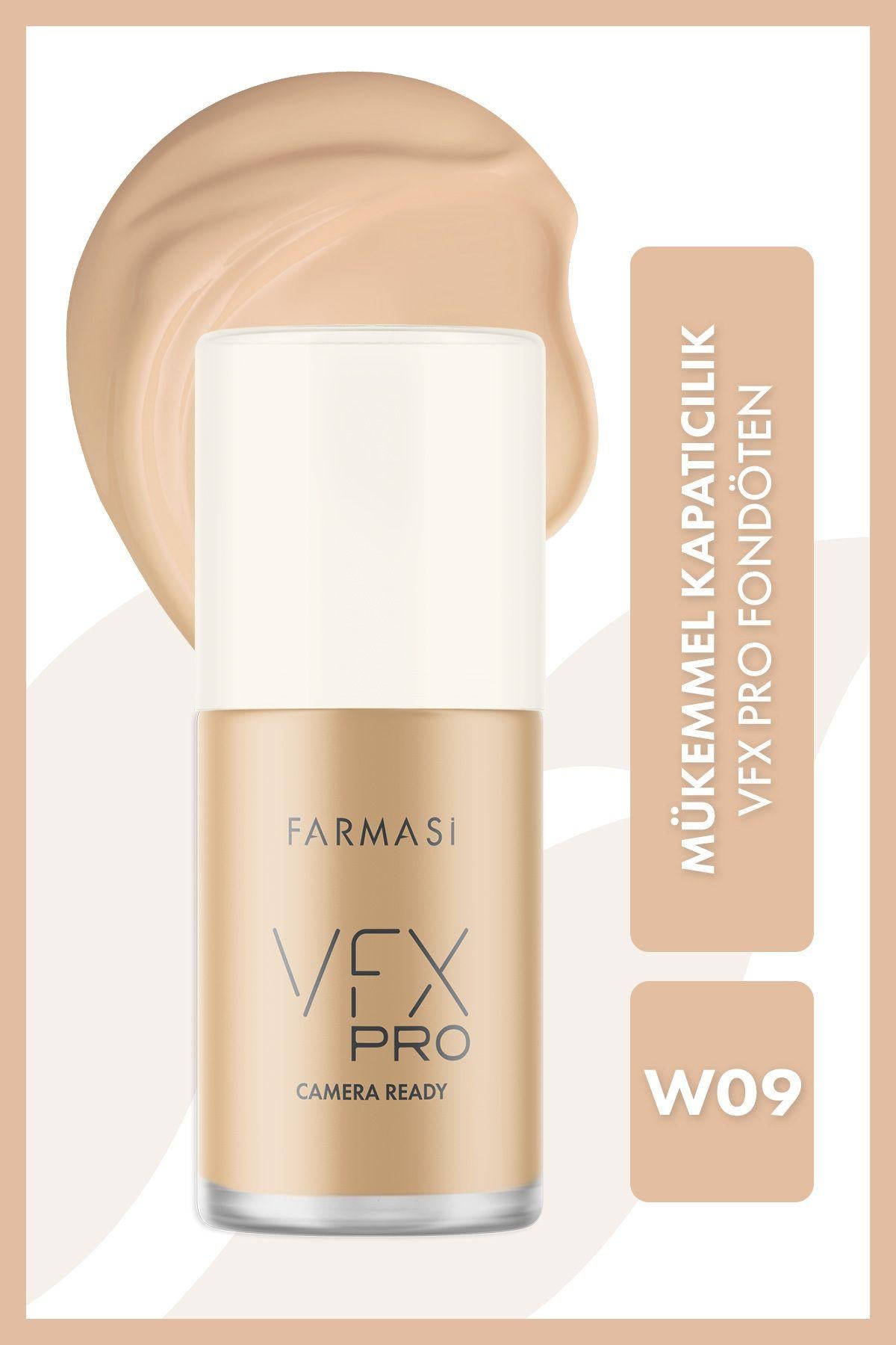 Farmasi Vfx Pro Camera Ready Foundation W09 30 Ml by Beauty Care Bag
