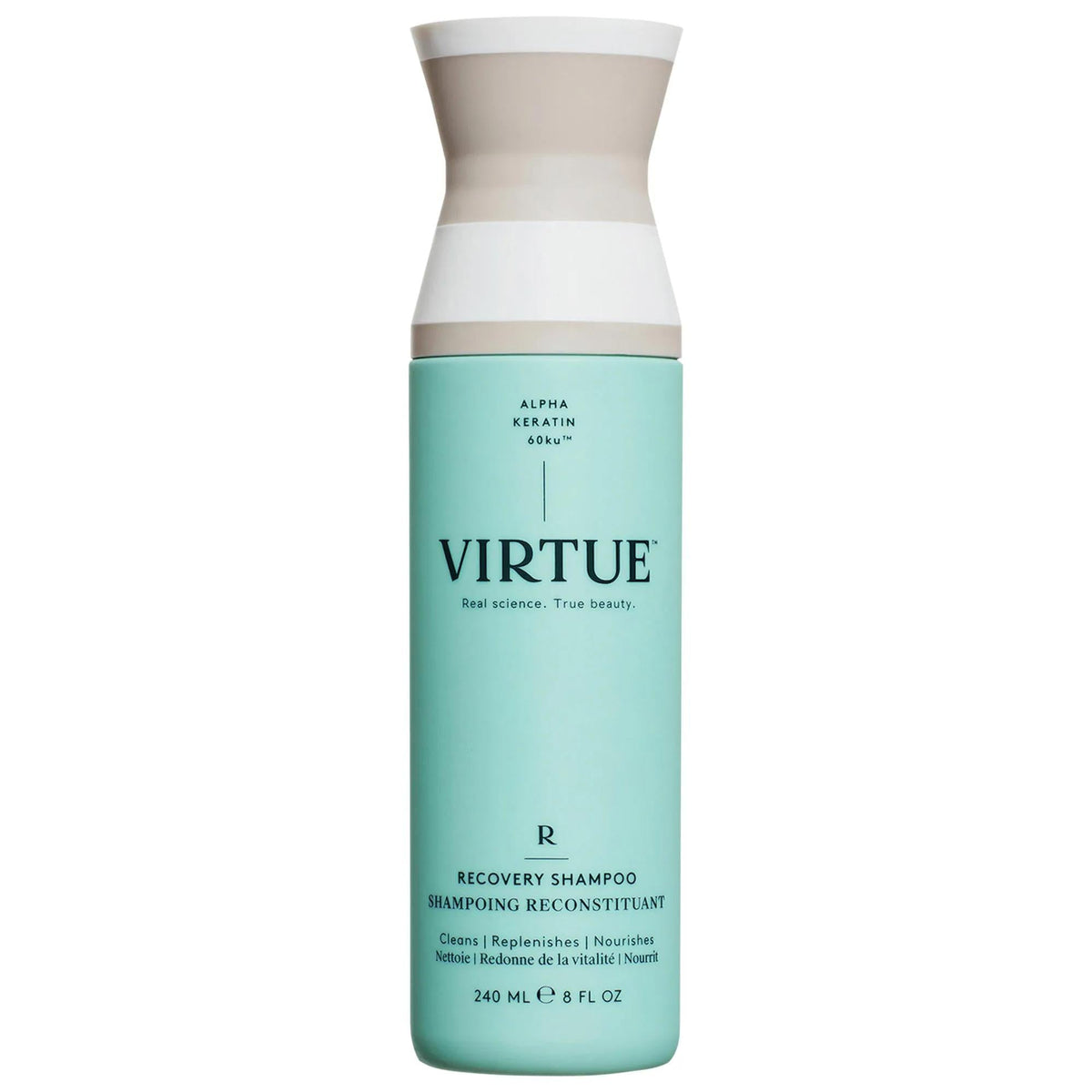 Virtue Hydrating Recovery Shampoo: Repair Dry, Damaged & Color-Treated Hair - Sulfate-Free, Vegan, Adds Shine & Moisture by Beauty Care Bag