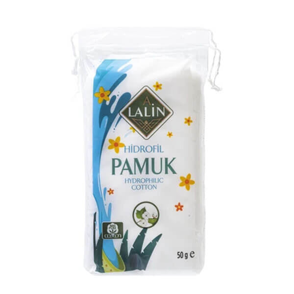 Alalin Hydrophilic Cotton Soft Cotton Wool 50g by Beauty Care Bag