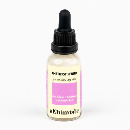 Alchimiste Amethyst hydrating serum with hyaluronic acid, 30 ml