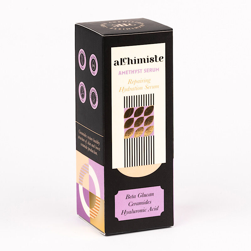 Alchimiste Amethyst hydrating serum with hyaluronic acid, 30 ml, view 2