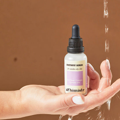 Alchimiste Amethyst hydrating serum with hyaluronic acid, 30 ml, view 3