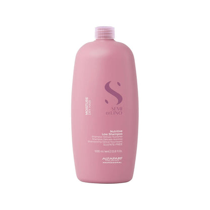 Alfaparf Semi Di Lino Moisture hydrating sulfate-free shampoo, 1000 ml, view 3
