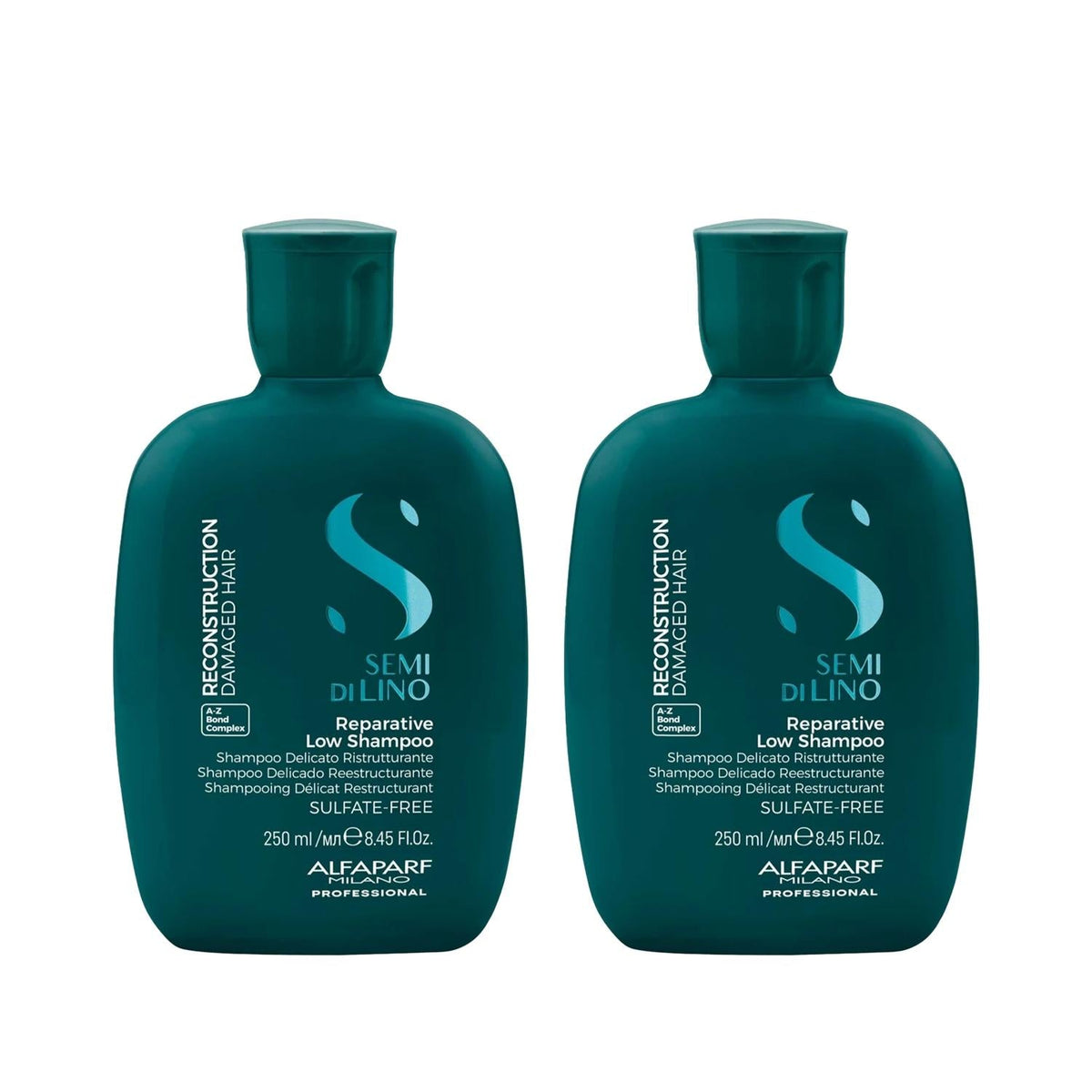 Alfaparf Semi Di Lino Reconstructive Shampoo with bamboo marrow, 250 ml, view 2