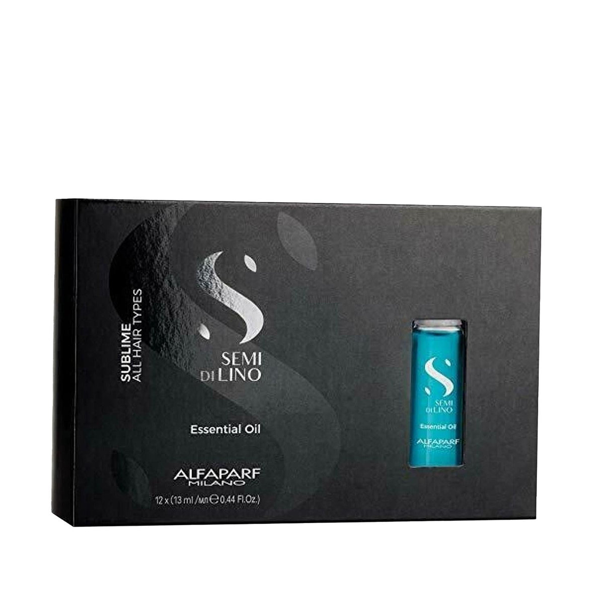 Alfaparf Semi Di Lino Sublime Essential Oil 12x13 ml - Luxurious Hair Care with Premium Essential OilsHair MaskTorqelo.com