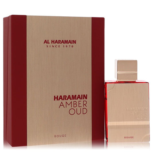 Al Haramain Amber Oud Rouge by Al Haramain Eau De Parfum Spray 2 oz for Men by Avera Group