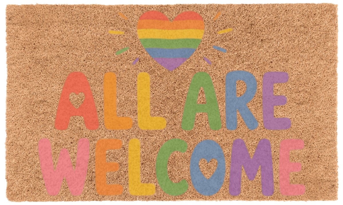 All Are Welcome Coir MatTorqelo.com