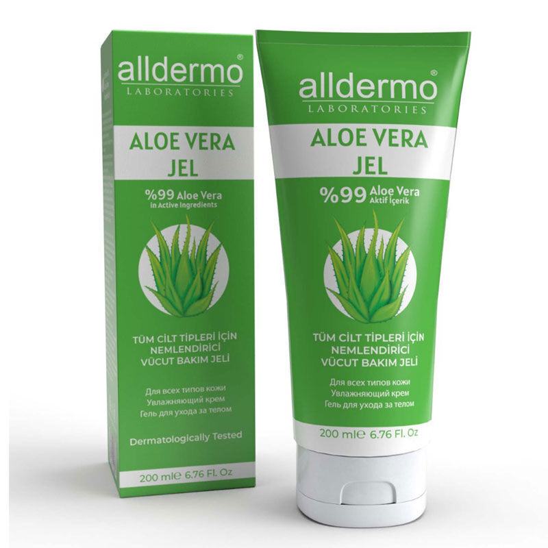 Alldermo Aloe Vera Gel body moisturizer 200 ml