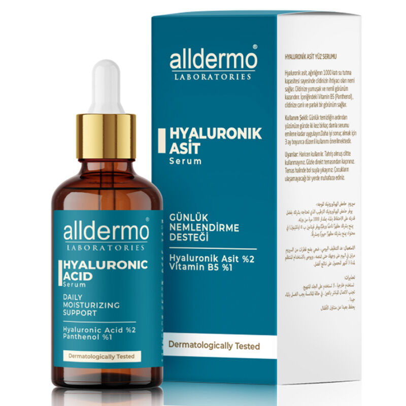 Alldermo Hyaluronic Acid Hydrating Face Serum 30 ml by Beauty Care Bag