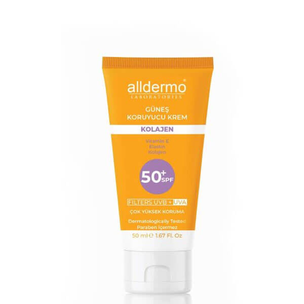 Alldermo Collagen Sunscreen SPF 50+ hydrating formula, 50 ml