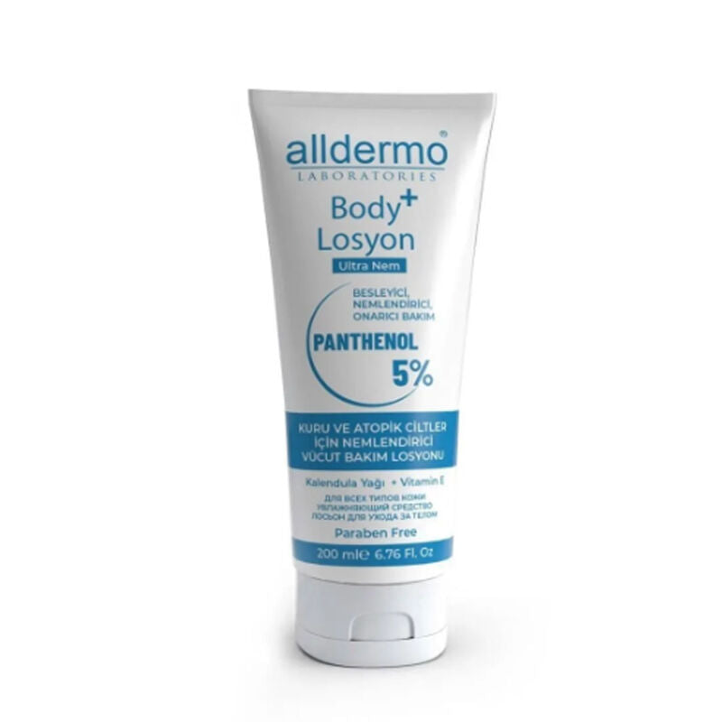 Alldermo Panthenol Body Lotion for smooth skin, 200 ml