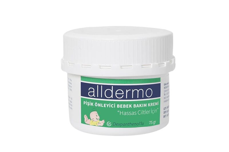Alldermo Baby Diaper Rash Cream with Zinc Oxide 75g by Beauty Care Bag