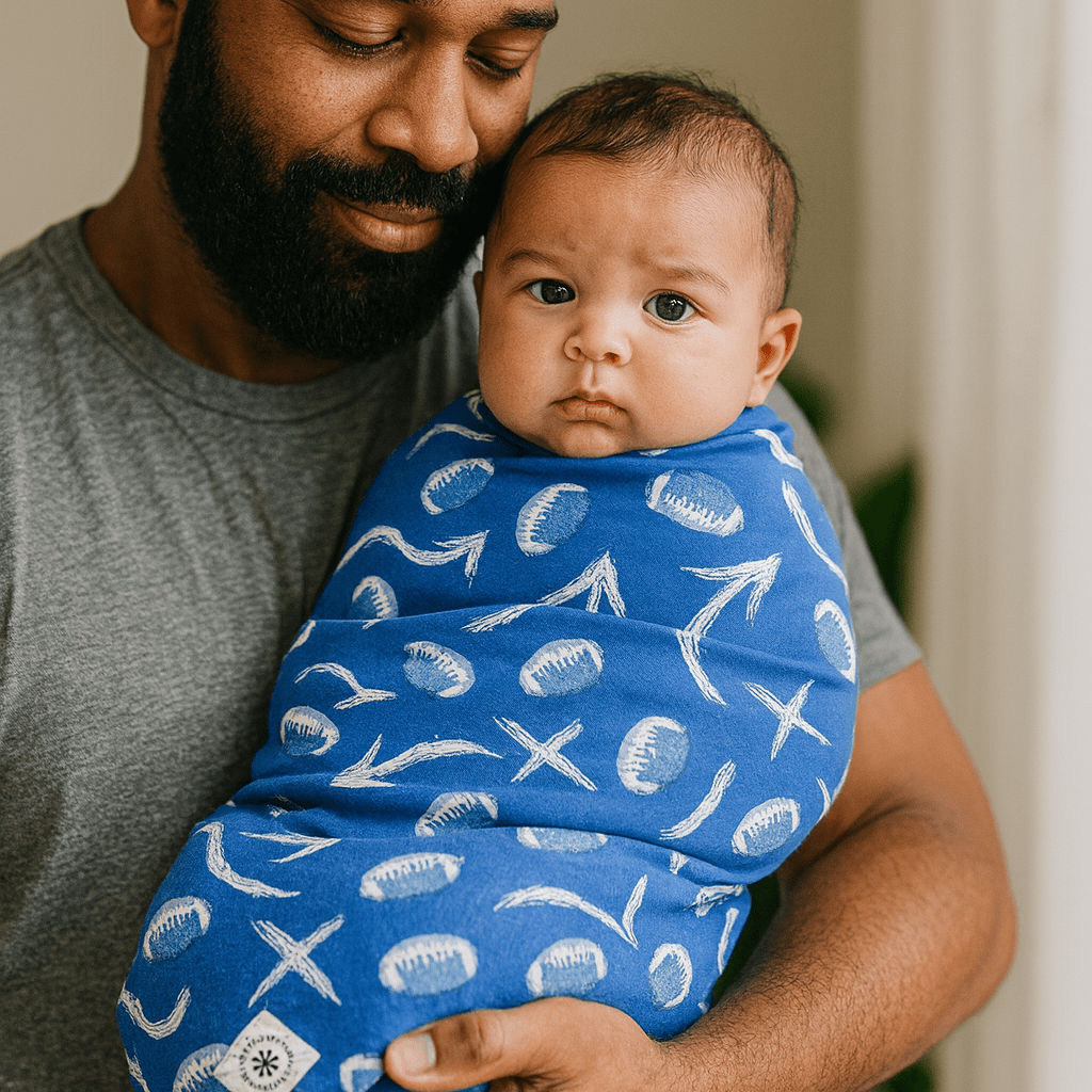 Allen Work Swaddle by Sweet Bamboo