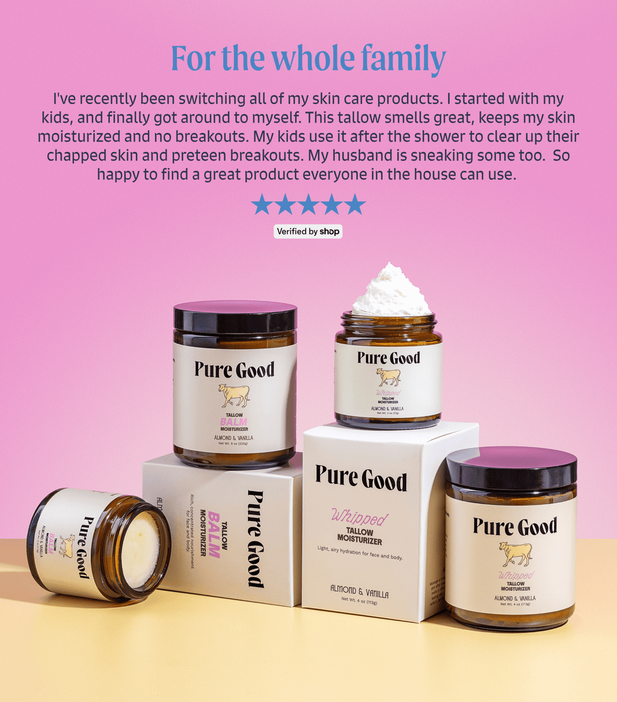 Almond & Vanilla · Tallow BalmTallow BalmTorqelo.com