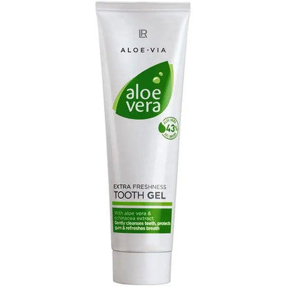 LR Aloe Vera fluoride-free tooth gel with echinacea, 100 ml tube