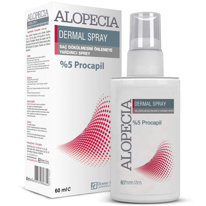 Alopecia Anti Hair Loss Dermal Spray 60ml - Contains 5% Procapil | Hair CareSkin CareTorqelo.com