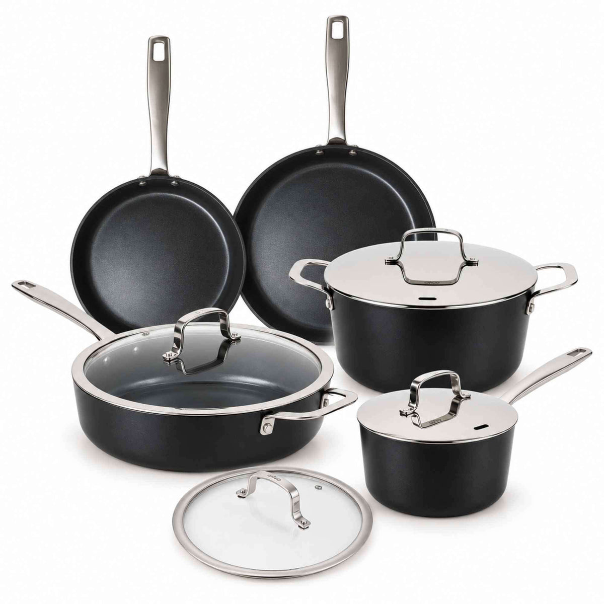 Ceramic Nonstick Cookware Set, 9-Piece by Alva Cookware
