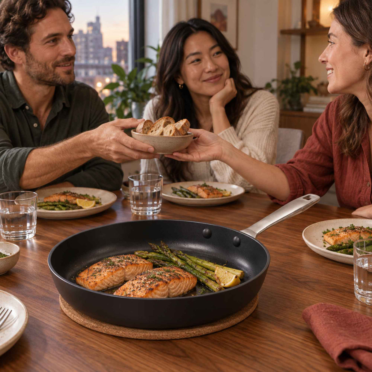 Ceramic Nonstick Frying Pan by Alva Cookware