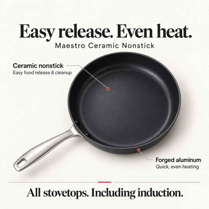 Ceramic Nonstick Frying Pan by Alva Cookware