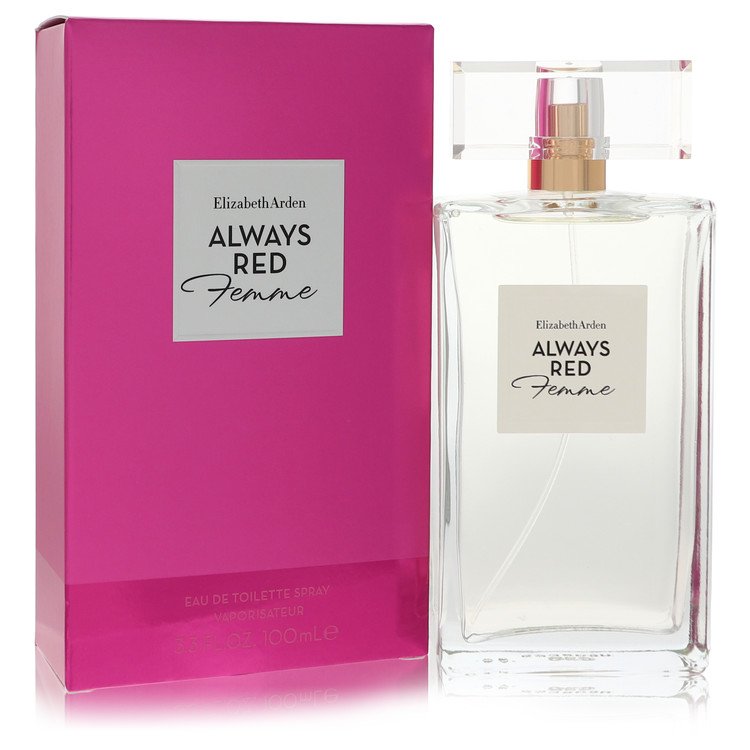 Always Red Femme by Elizabeth Arden Eau De Toilette Spray 3.3 oz for Women by Avera Group