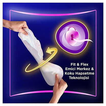 Orkid Platinum Hygienic Pads for Women - Zero Leakage, Extra Large, Comfortable Sleep Hygiene Products - Overnight Protection by Beauty Care Bag