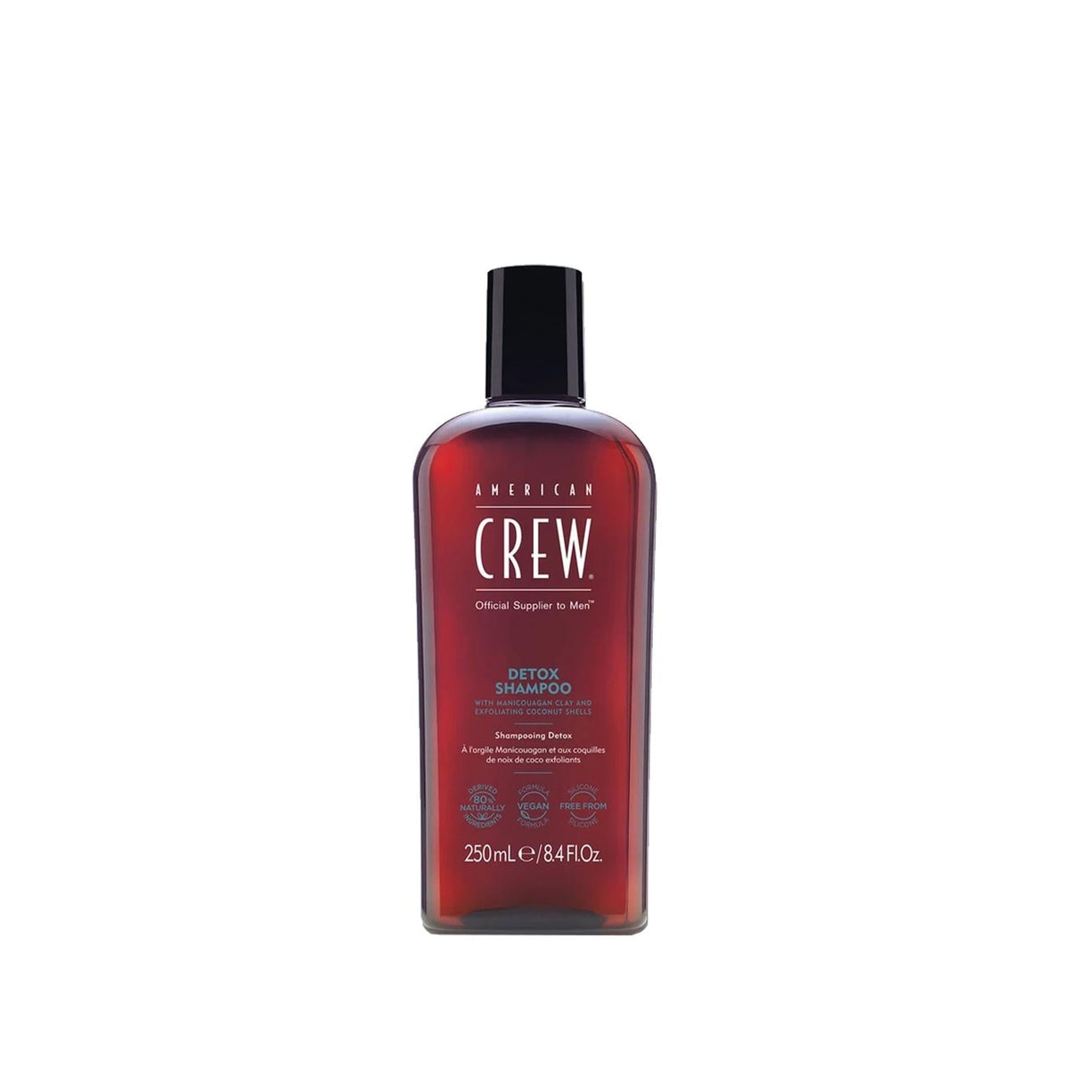 American Crew Detox Shampoo 250ml - Detoxifying Hair Care for MenShampooTorqelo.com