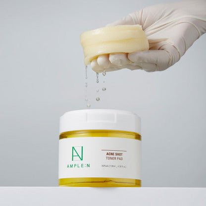 AMPLE:N Acne Shot Toner Pad 130ml by Seoulia