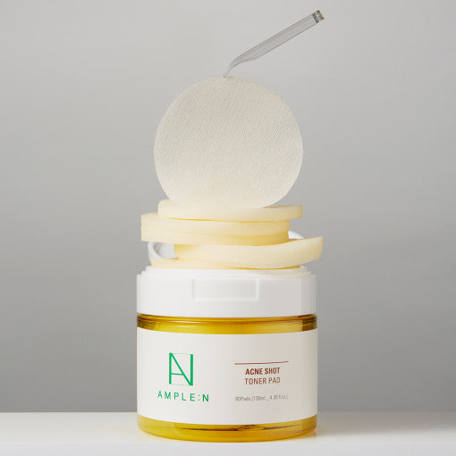 AMPLE:N Acne Shot Toner Pad 130ml by Seoulia