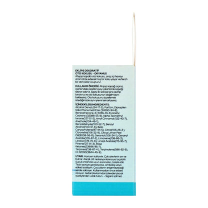 Eklips Ocean Decorative Car Air Freshener 10 ml by Beauty Care Bag