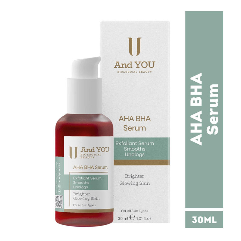 And You AHA BHA Exfoliating Serum for Smooth Skin 30 ml by Beauty Care Bag
