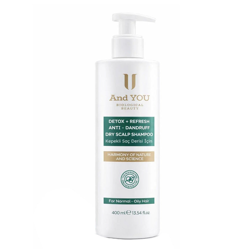 And You Detox Refresh Salt-Free Anti-Dandruff Shampoo 400 ml by Beauty Care Bag
