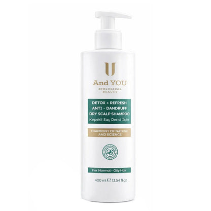 And You Detox Refresh Salt-Free Anti-Dandruff Shampoo 400 ml by Beauty Care Bag
