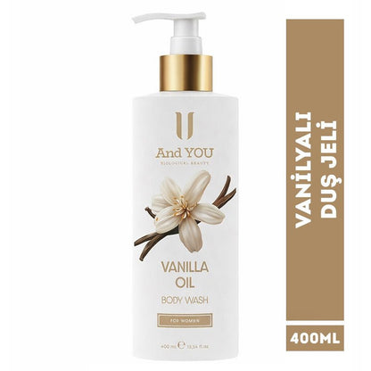 And You Vanilla Oil Body Wash with Sea Minerals 400 mlBody CareTorqelo.com