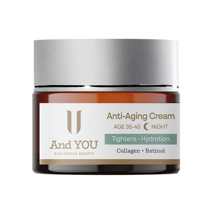 And You Age-Defying Night Cream for Smooth Skin 50 ml by Beauty Care Bag