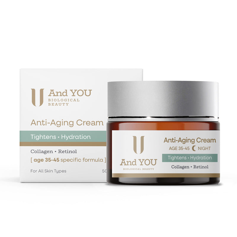 And You Age-Defying Night Cream for Smooth Skin 50 ml by Beauty Care Bag