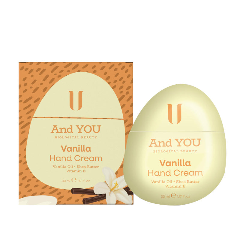 And You Vanilla Moisturizing Hand Cream with Shea Butter 30 ml by Beauty Care Bag