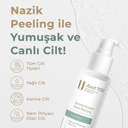 And You Gentle Eraser Face Peeling for Smooth Skin 75 ml by Beauty Care Bag
