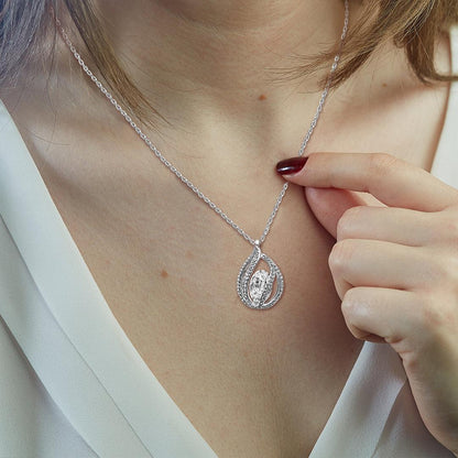 Swarovski Birdcage Necklace for Daughter - a Heartfelt Gift She’ll Cherish Forever by the misfit market