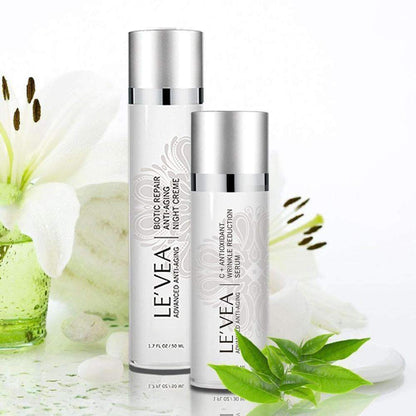 Age Perfect: Night Repair Cream + Vitamin C+ Serum by Hyperion