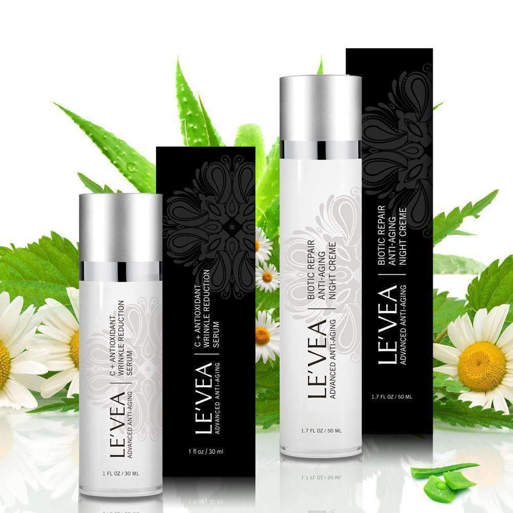 Age Perfect: Night Repair Cream + Vitamin C+ Serum by Hyperion