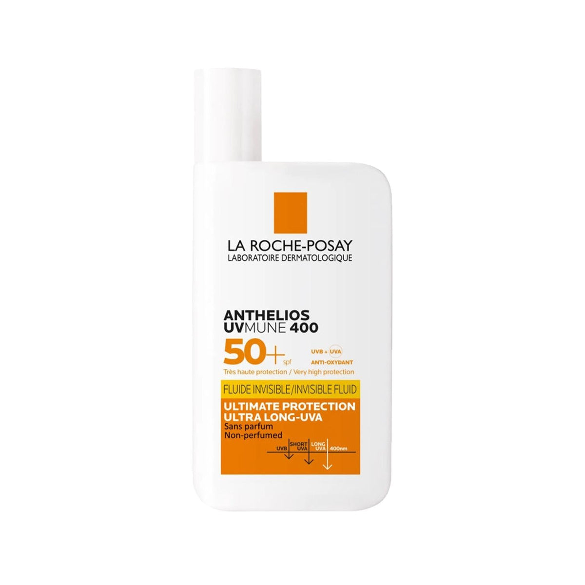 La Roche-Posay Anthelios UVMUNE 400 SPF50+ Facial Sunscreen: Ultimate Protection Against Sun Damage, Anti-Aging for Sensitive Skin, 50ml by Beauty Care Bag
