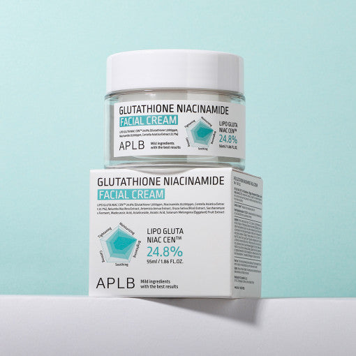 APLB Glutathione Niacinamide Facial Cream 55ml by Seoulia