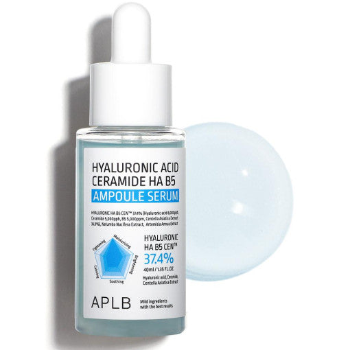 APLB Hyaluronic Acid Ceramide HA B5 Ampoule Serum 40ml by Seoulia