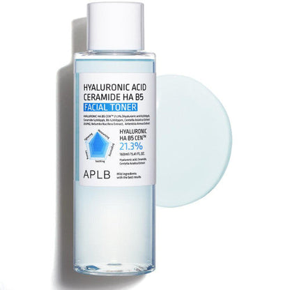 APLB Hyaluronic Acid Ceramide HA B5 Facial Toner 160ml by Seoulia