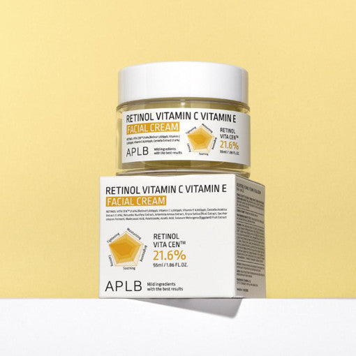 APLB Retinol Vitamin C Vitamin E Facial Cream 55ml by Seoulia