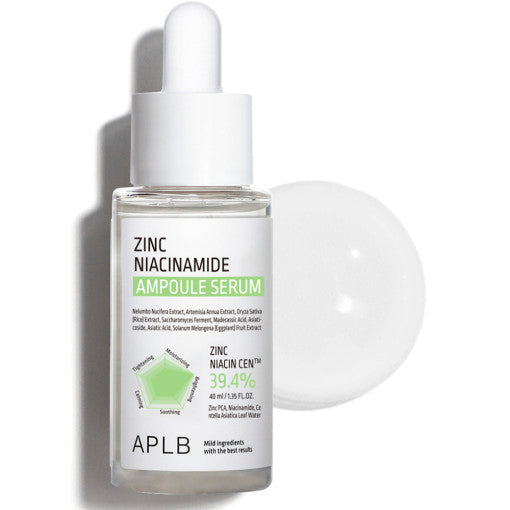 APLB Zinc Niacinamide Ampoule Serum 40ml by Seoulia