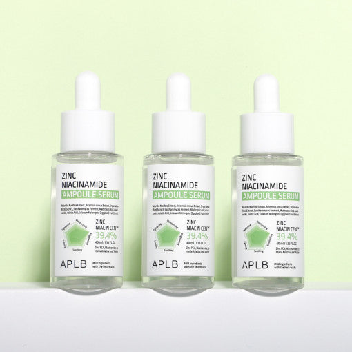 APLB Zinc Niacinamide Ampoule Serum 40ml by Seoulia