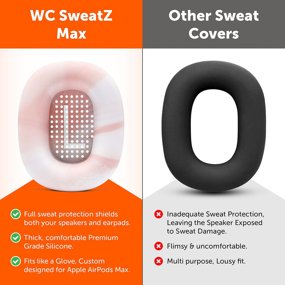 Apple Airpods Max 1 Earpad Sweat Covers - WC SweatZ MaxSweat CoversTorqelo.com