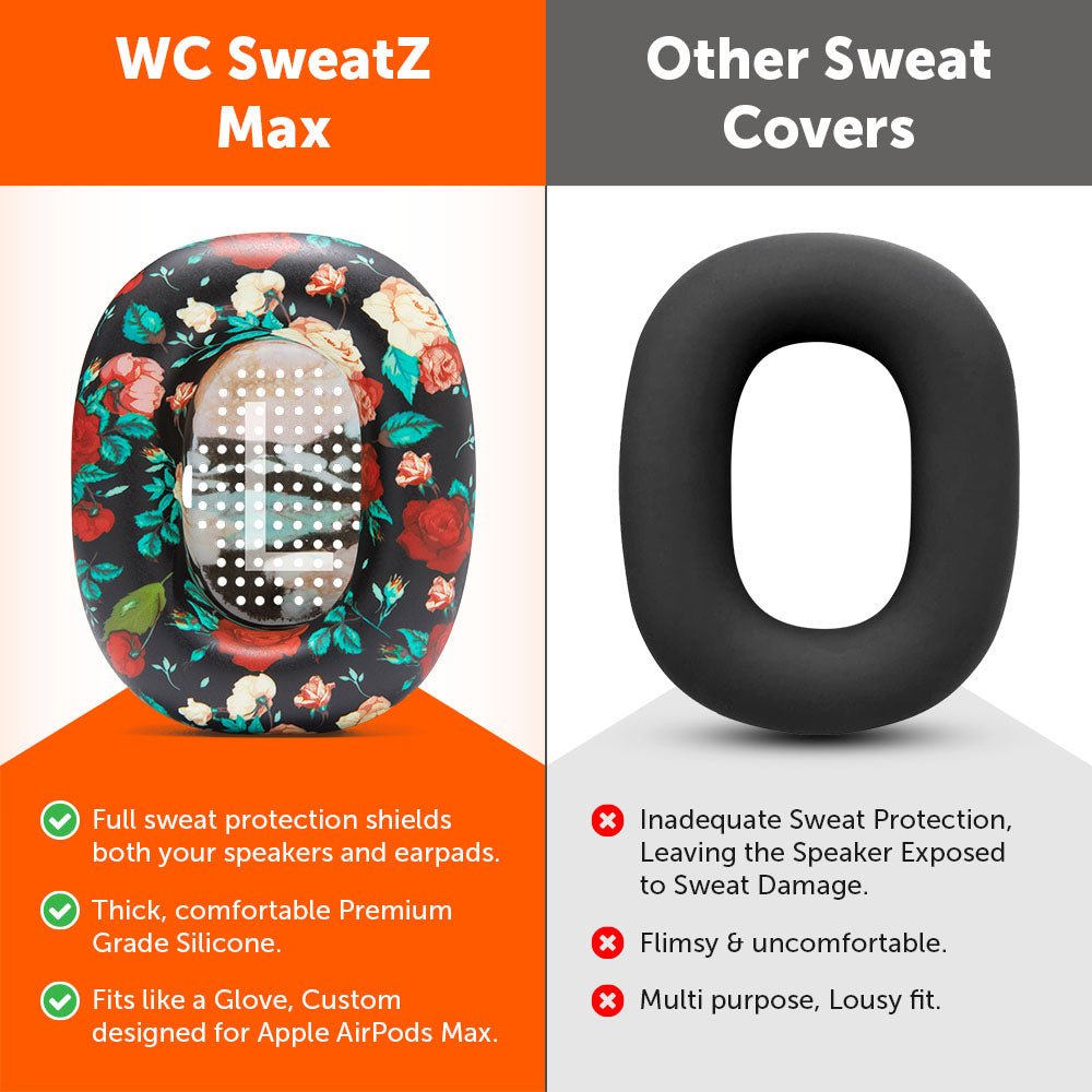 Apple Airpods Max 1 Earpad Sweat Covers - WC SweatZ MaxSweat CoversTorqelo.com